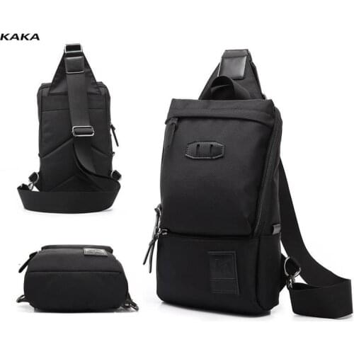 Xiaomi Fashion Men Chest Bag Casual Sling Pack Shoulder Bag Outdoor Travel Crossbody Bag Biker Satchel Men Briefcases