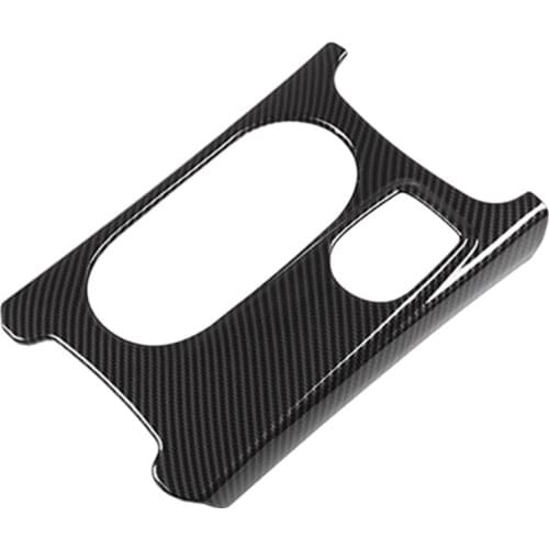 RHD for Mercedes Benz A/GLA/CLA Cl C117 W117 W176 X156 2012-17 AMG Car Carbon ABS Chrome Cup Holder Cover Trim Car Decoration