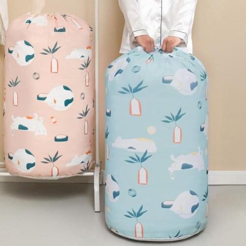 Organizer Bag Eco-friendly Large Capacity PEVA Adorable Quilt Storage Bag Supplies for Home Organizer Clothes storage