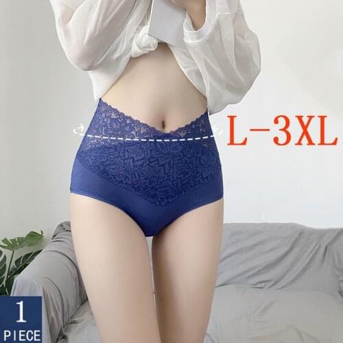 Sexy Lace Brief For Women Underwear High Waist Panties Butt Lift Up Women Underpants Sexy Briefs Floral Panties Female Linger
