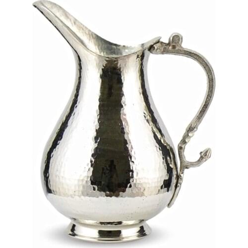 Turkish Original Copper Water or Any Other Drink Jug Antique - Mihriman Pitcher Hand Hammered 1,5 - 2 Lt. Made in Turkey