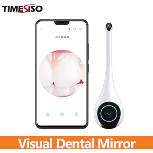 Timesiso Smart Visual Dental Mirror T5-YPC Buti-in HD Endoscope Waterproof Care Teeth For the Oral Cavity App Control