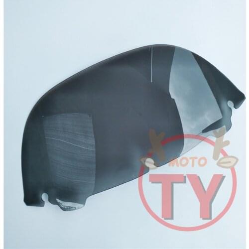 10" Wave Motorcycle For Harley Touring Street Glide Electra Ultra Classic 96-13 Spoiler Wind Deflectors Windshield Windscreen