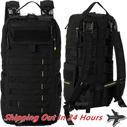 2021 Nitecore BP18 Commuter Backpack 18L Wearproof 500D Nylon Fabric Water Resistant Multi-Purpose Every Day Backpack Tactical
