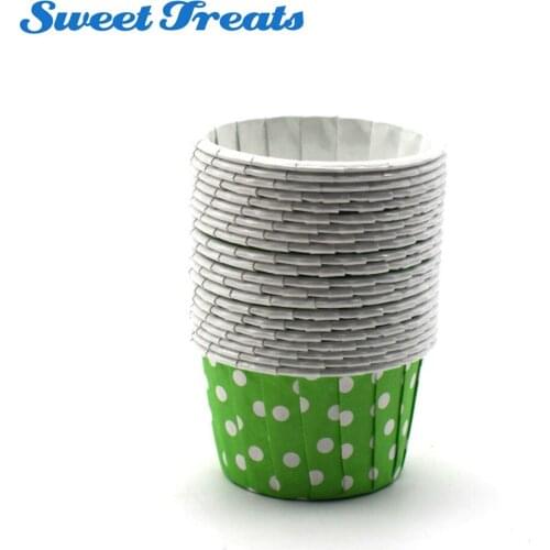 Sweettreats 22Pcs Retro Vintage Polka Dot Paper Cupcake Muffin Cases Baking Cups New