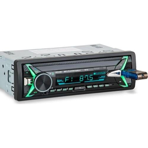 50% Hot Sales HEVXM 1012 Wireless Car Auto Radio Stereo Media Player 4 Loud Speaker Key Lights