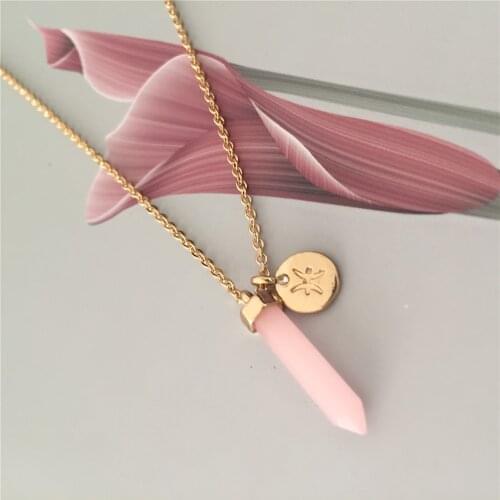 Europe Trend Zodiac Small Pendant with Colorful Stone Pendant Necklace For Women Girl Casual Lovely Jewelry Pisces Taurus Virgo