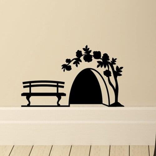 DIY Small Mouse hole Wall Sticker door cupboard Home Decor Art kids room decoration Poster