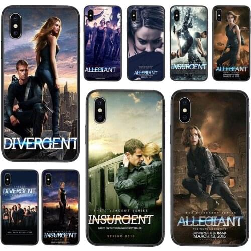 For Apple iPhone 11 12 Mini Pro 5 5S SE 5C 6 6S 7 8 X XR XS Plus Max The Divergent Series Allegiant Insurgent Designer Mobile