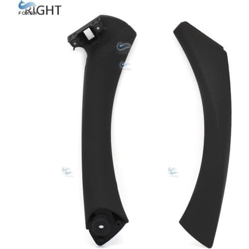 For BMW 3 Series E90 E91 325 330 318 2004 - 2008 2009 2010 2011 2012 Black Left / Right Set Interior Door Handle Pull Trim Cover