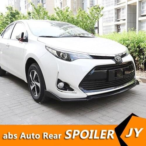 For TOYOTA Corolla Body kit spoiler 2019-2020 For LEVIN ABS Rear lip rear spoiler front Bumper Diffuser Bumpers Protector