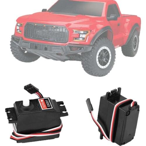 E6001 6KG Plastic Gear Waterproof Servo for HSP 94105 94106 94166 1/10 RC Car Great waterproof performance perfect gifts for boy