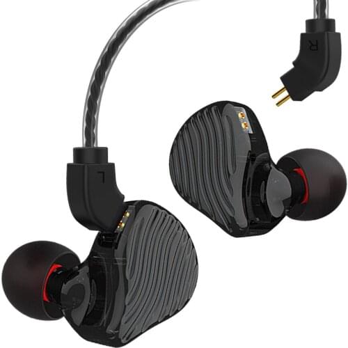 HIFI Monitor Earphone Balanced Armature and Dynamic Dual Drivers in-Ear Headphone Earbuds Studio Hi-Res Earpiece