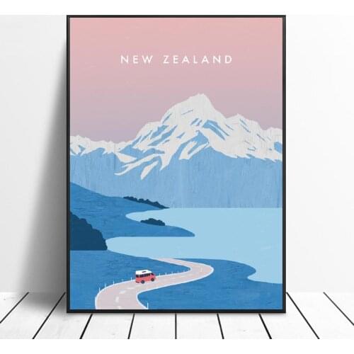 Canvas Travel Poster Prints Home Wall Art Decor Painting
