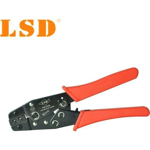 HS-02B High Quality Hand Crimping Tools for non-insulated open plug-type connectors 0.5-2.5mm2 20-14AWG Crimping pliers