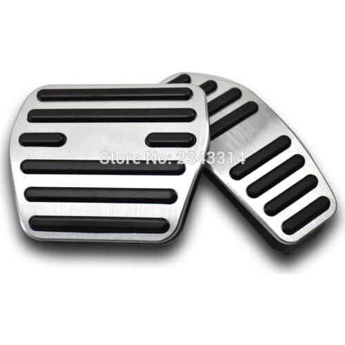 Aluminum Alloy Car Accelerator Fuel Brake Pedals Pedal Cover For Nissan Serena C26 C27 e-power 2016 2018 2019 2020 Accessories