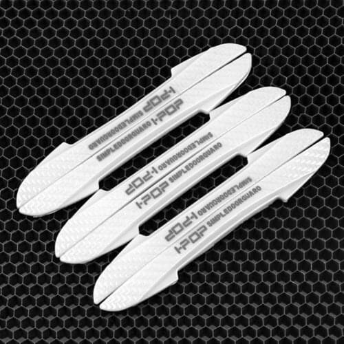 For Car Door Protector sticker Car Door Bumper Strip 6pcs/pak Protection Strip Scratch Protector Glue thickening version