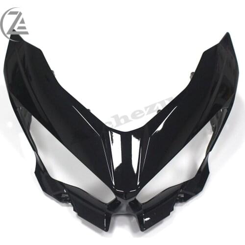 ACZ Unpaniting Plastic Front Injection Upper Head Fairing Headlight Cover Suit for Kawasaki NINJA 400 18-20 EX400 Ninja400