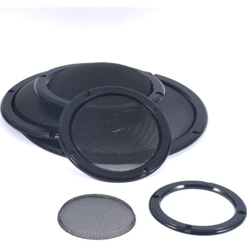 2 3 4 6.5 8 10 inch Speaker Metal Net Cover Car home mesh enclosure speakers Plastic Frame Metal iron wire grilles