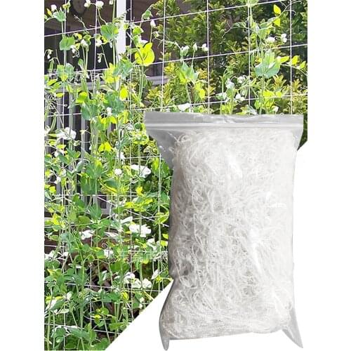 1.7X20m Plant Trellis Netting Plant Climbing Net Woven Polyester Plant Support Vine Climbing Hydroponics Garden Net #W0