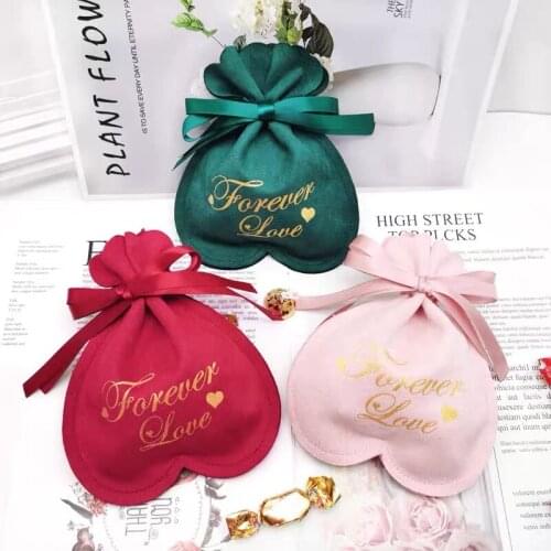 20pcs Wedding Candy Bags Gifts packaging party favor boxes Christening Baptism wedding party supplies