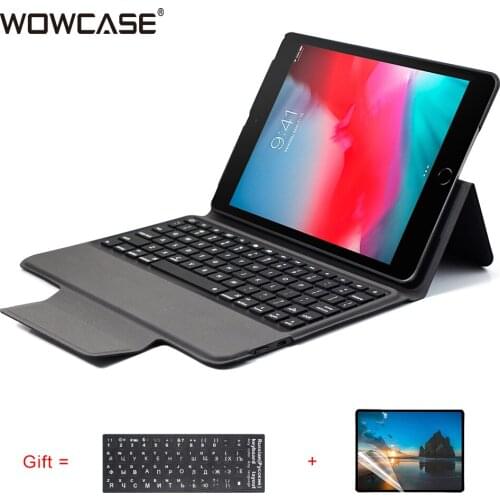 Keyboard Case for iPad Pro 10.5 5th 6th 2017 2018 9.7 11 inch Case Keyboard Cover PU Leather 360 Rotating Full Body Protection