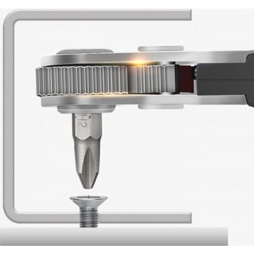 Hot 36-Tooth Mini Bit Ratchet Wrench Bit Nozzle Handle Screwdriver Hexagon Torx Bit Nozzle Socket Wrench Screwdriver Tools
