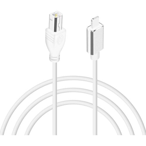 MIDI USB B to iPhone iPad IOS14 Apple Interface OTG Data Cable for Electronic Piano Drum Electric Piano MIDI Keyboard Connector