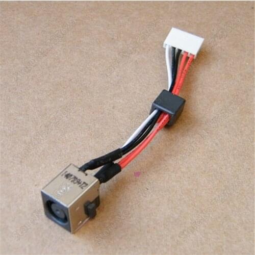 10pcs DC Power Jack Harness Plug in Cable for Dell Inspiron M521R 5525 Vostro 3560 P25F