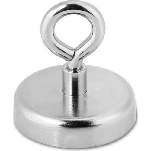 Ring Magnet Hook Round Magnetic Catch Salvage Magnets Strong Powerful Magnet Hooks Office Magnets Ceiling Magnetics Clasp New