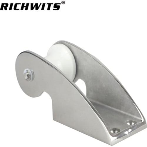 NEW Boat Bow Anchor Roller 316 Stainless Steel Bow Rollers Heavy Duty 50x165mm Casting Mirror Polish Bow Roller