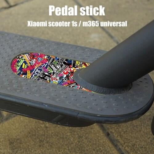 Personalized Stickers Foot Pads Waterproof Mat Modification Ornament for Xiaomi Electric Scooter M365/1S Accessories