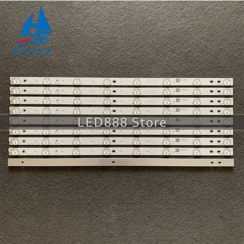 LED backlight 8 lamp for TCL 48"TV LE48M90A LE48D8600 4C-LB480T-YH1HP TMT-48B2600-3030C-8S1P