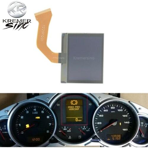 LCD Display for Touareg V6 2004-2007 Porsche Cayenne 2003-2009 Instrument Dashboard Cluster Pixel Repairing