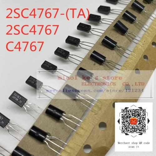 [ 10pcs-50pcs ]100%New original: 2SC4767 C4767 2SC4767-(TA) TO-92L - High quality triode