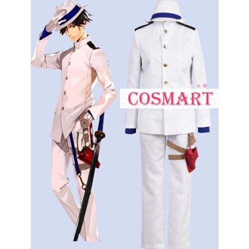 Anime Fate Grand Order Ryouma Sakamoto Cosplay Costume Uniform Suit Halloween Outfit For Adult New