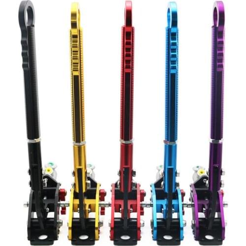 Black Aluminum Horizontal Adjustable Hydraulic Handbrake E-brake Lever