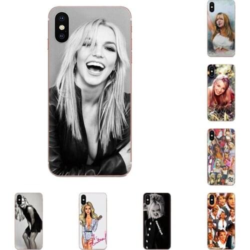 For Xiaomi Mi CC9 CC9E 9T mi10 mi9 mi8 note 9 10 pro lite SE Mi A1 A2 A3 Soft Transparent Cover Britney Spears
