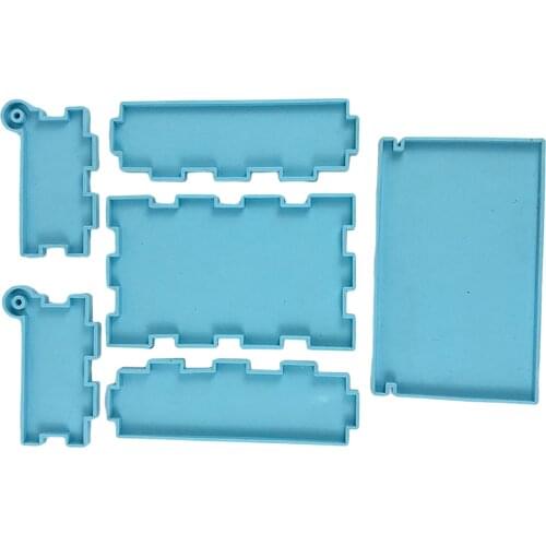 DIY Epoxy Resin Mold Handmade Domino Storage Box Mould Jewelry Craft Tool