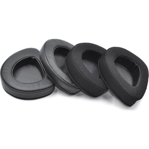 Soft Memory Foam Leather Replacement Ear Pads For Asus ROG Delta Aura Sync EarPads For Noise Blocking Enhancement Earmuffs Ew