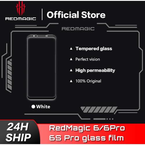 Original Nubia RedMagic 5G/5S Glass Film Tempered-glass Screen Protector for Red Magic 6 & 6 Pro Full Screen Glass Film