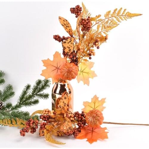 Holiday Decorations Golden Autumn Sunflower Fruit Cutting Home Desktop Cutting Decoration Shopping Mall Christmas Tree Cutting