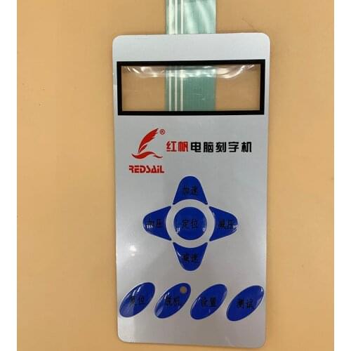 Redsail cutter plotter keyboard control panel for Redsail RS720C RS800C RS1120C RS1360C cutting machine original mask keypad