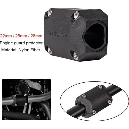 Motorcycle Engine Guard Protection Crash bar Decorative Block For BMW R1200GS F700GS F800GS ADV For Honda Africa Twin CRF1000L