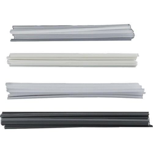 100Pcs PVC ABS PP PE Plastic Welding Rod Electrode Brazing Low Temperature Soldering Rod For Plastic Welder Tool