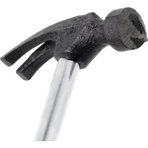 18cm Stainless Steel Hammer with Plastic Handle Hand Repair Tool For Woodworking