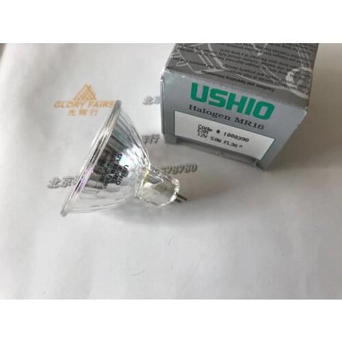 2pcs,USHIO EXN 12V 50W FL 36D 1000398 halogen MR16 lamp,12V50W 36 degree beam refector bulb