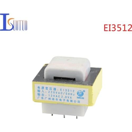 AC 220V To AC 12V EI3512 Power Transformer For Washing Machine