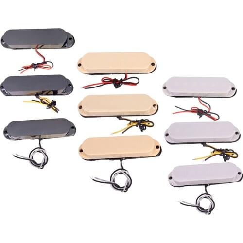Closed Cover Single Coil Active Pickups For ST SQ Electric Guitar