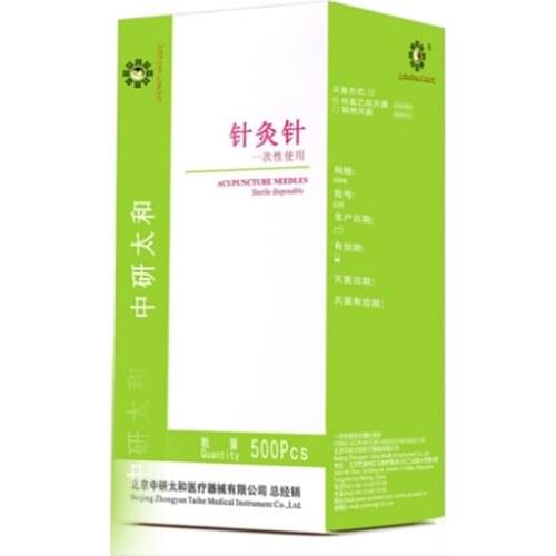 Blessfun 500 pcs disposable acupuncture needles massage needle practice needle sterilze acupuncture needle